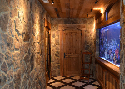 Kingston, Mosaic, Hallway, Real Stone Veneer, Natural Stone Veneer, Sawn Thin Stone Veneer