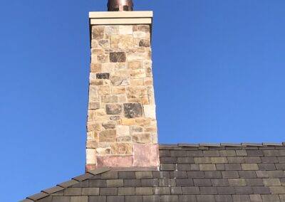 Kingston, Chimney, Real Stone Veneer, Natural Stone Veneer, Sawn Thin Stone Veneer