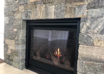 Lake George, Fireplace, Real Stone Veneer, Natural Stone Veneer, Sawn Thin Stone Veneer