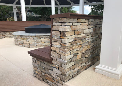 Crystal Creek, Ledgestone, Country Club Project, Real Stone Veneer, Natural Stone Veneer, Sawn Thin Stone Veneer