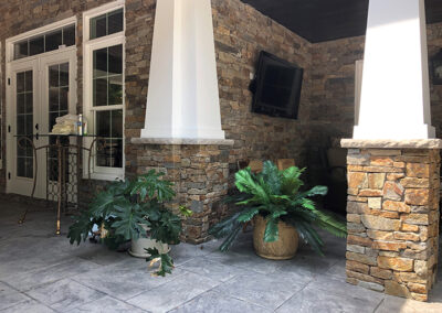 Rodgers Forge Ledgestone, Richmond Project, Real Stone Veneer, Natural Stone Veneer, Sawn Thin Stone Veneer