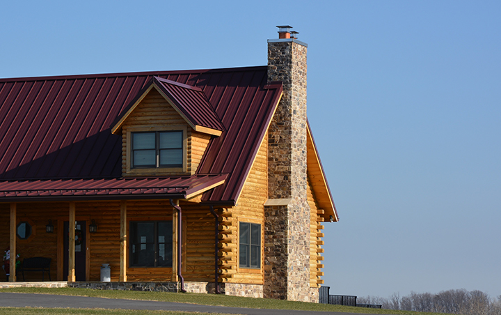 Smokey Ridge, Architectural Stone, Log Cabin, Real Stone Veneer, Natural Stone Veneer, Sawn Thin Stone Veneer