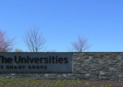 Shady Grove, Universities Sign, Real Stone Veneer, Natural Stone Veneer, Sawn Thin Stone Veneer