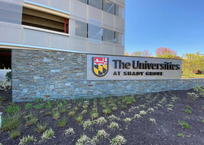 Shady Grove, Universities Sign, Real Stone Veneer, Natural Stone Veneer, Sawn Thin Stone Veneer