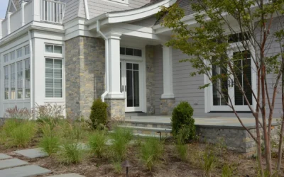 Using Stone to Enhance Covered Porches and Entryways