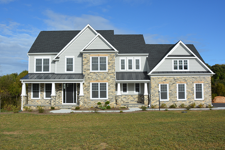 Finished stone veneer project installed with MVIS