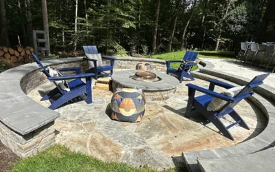 Enhance Your Outdoor Space with Natural Stone Veneer Fire Pits