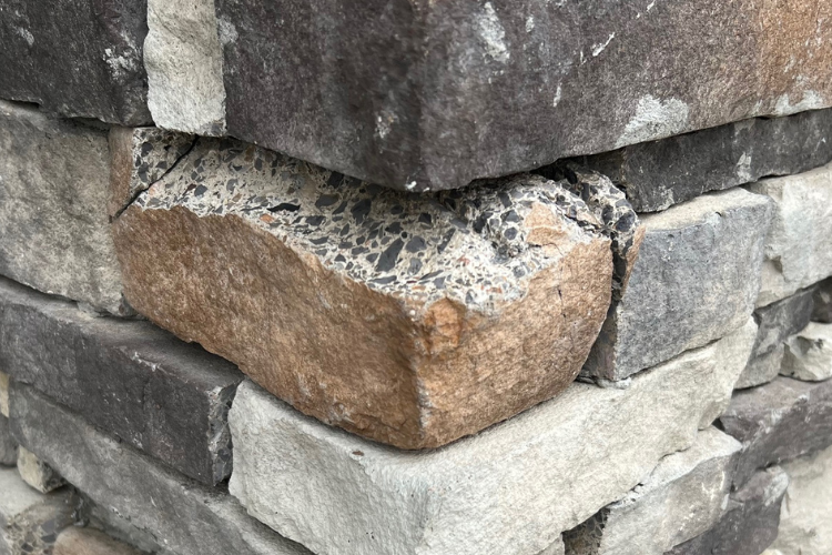 Issues from installation and poor durability of manufactured stone