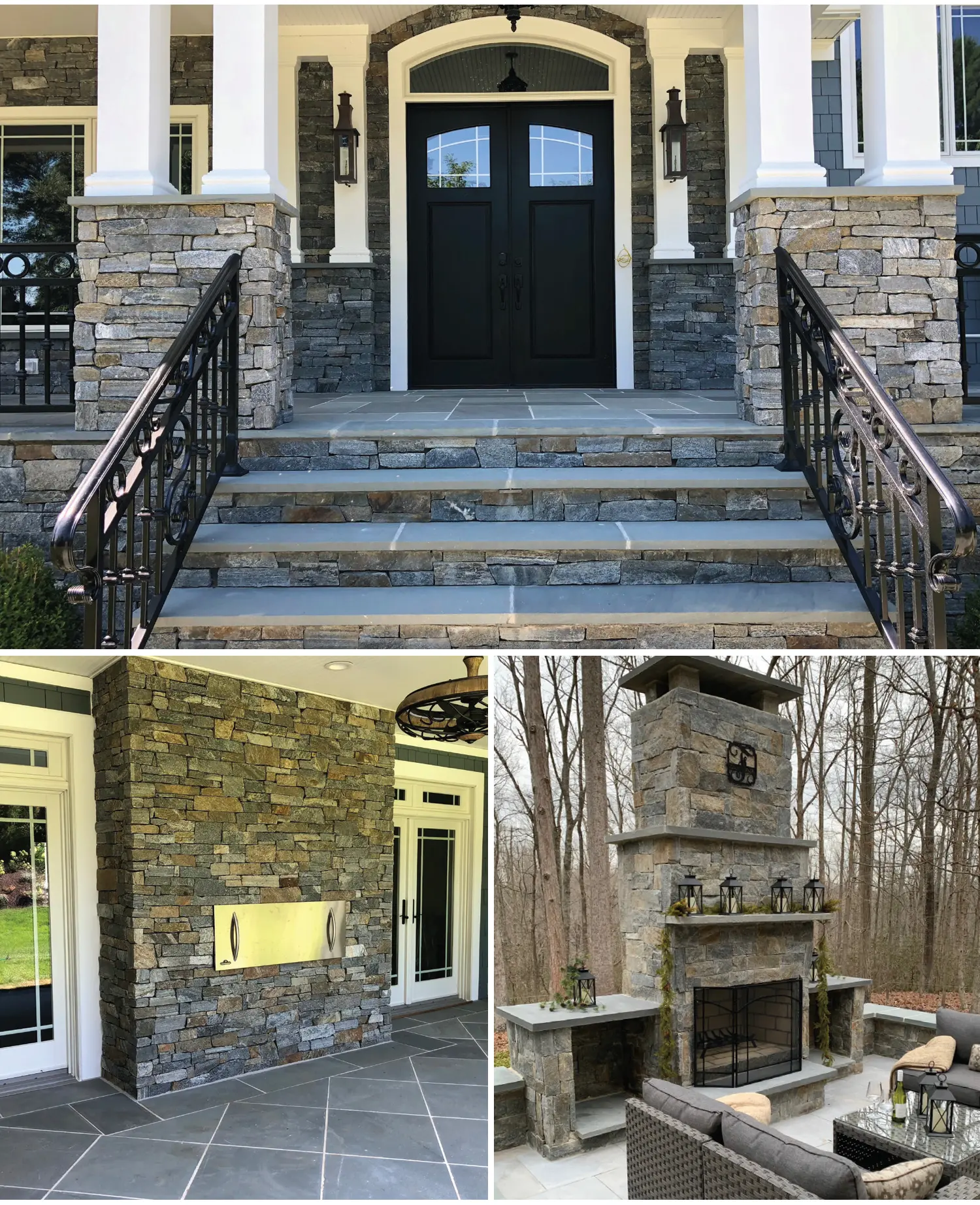 Sawn Thin Stone Veneer Outdoor Living